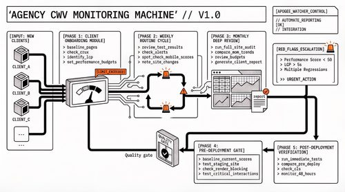 Core Web Vitals Monitoring Checklist for Agencies