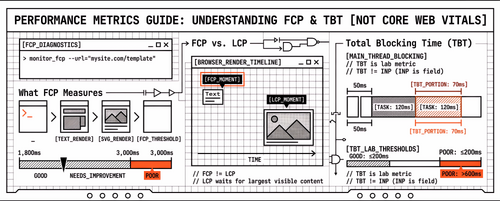 FCP and TBT: Supporting Metrics Beyond Core Web Vitals