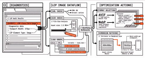 Image Optimisation Strategies for Better LCP Scores